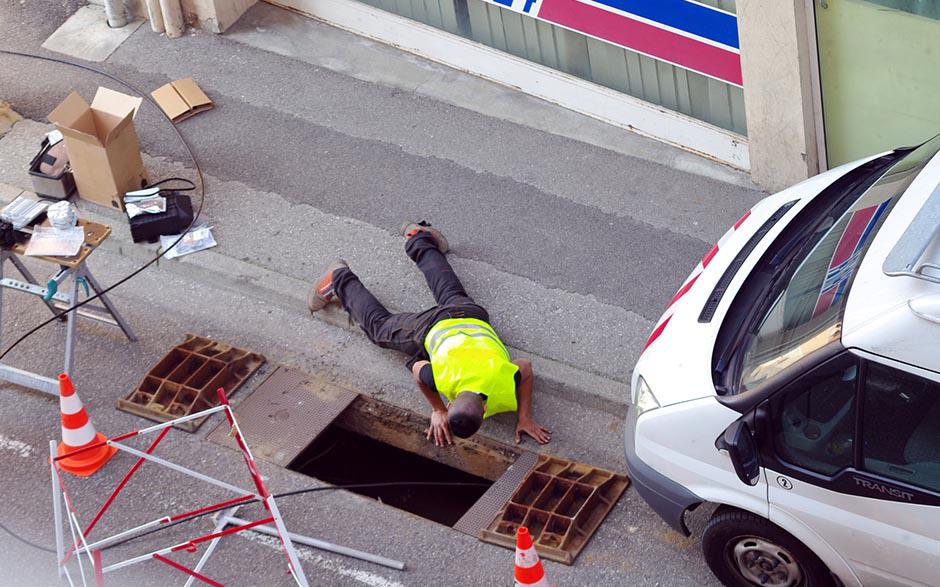 canalisation wc Romainville